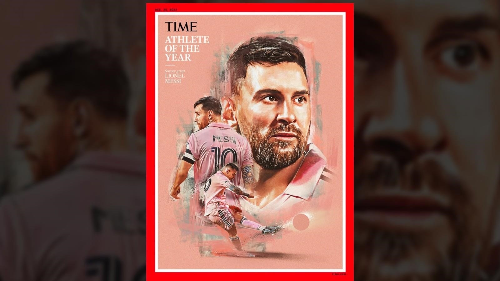 Lionel Messi es el atleta del año para la revista Time